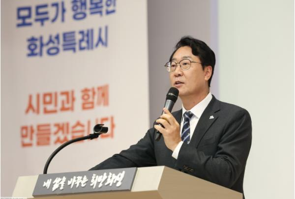 정명근 화성특례시장, 이재명 대통령 주재 국정설명회에서‘특례시 지원에 관한 특별법’ 제정지원 건의 기사 이미지