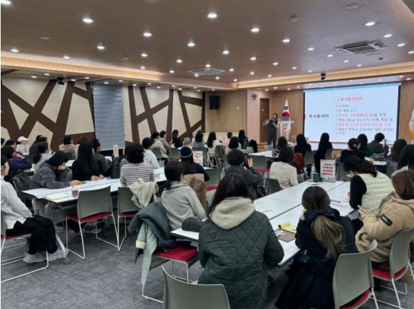 연수구립도서관, 독서동아리 사업설명회 성료