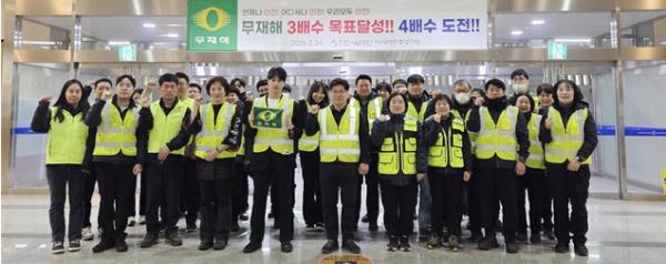 인천시설공단, 아시아드주경기장 무재해 3배수 달성