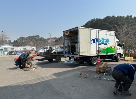 인천 농업기술센터, 봄철 농기계 순회수리교육 실시