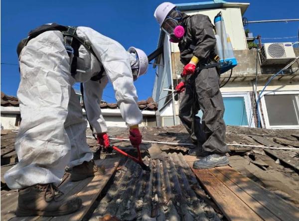 인천 동구, ‘슬레이트 처리’ 지원 추진