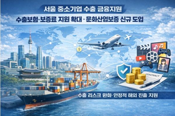 서울시, 중소기업 수출 리스크 대응…전국 최초 '문화산업보증' 도입
