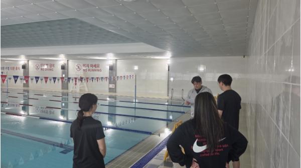 연수구시설안전관리공단 옹암체육센터, 수영장 안전 현장에서 답을 찾다.