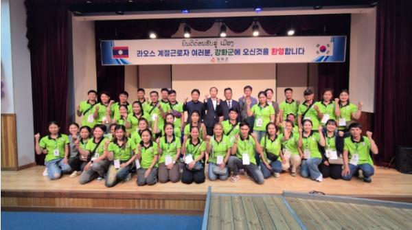 강화군, 라오스 계절근로자 36명 첫 입국… 농번기 인력난 ‘숨통’