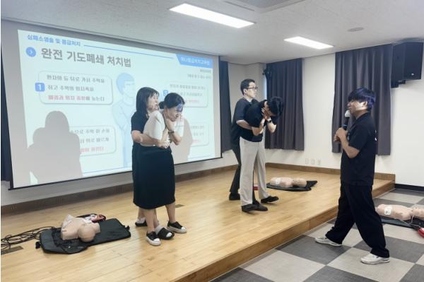 옹진군, 인천광역시의료원과 손잡고 ‘군민 생명지킴이’ 공무원 교육 실시