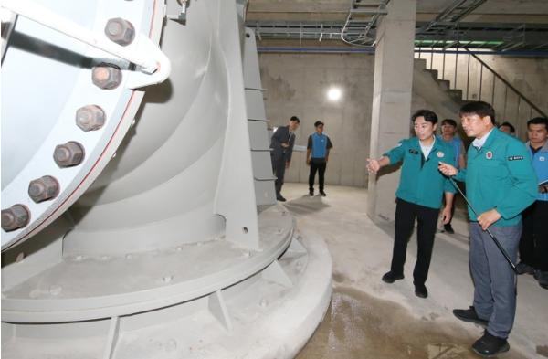 김경대 용산구청장, 개발 현장 이어 재난안전 현장 점검 