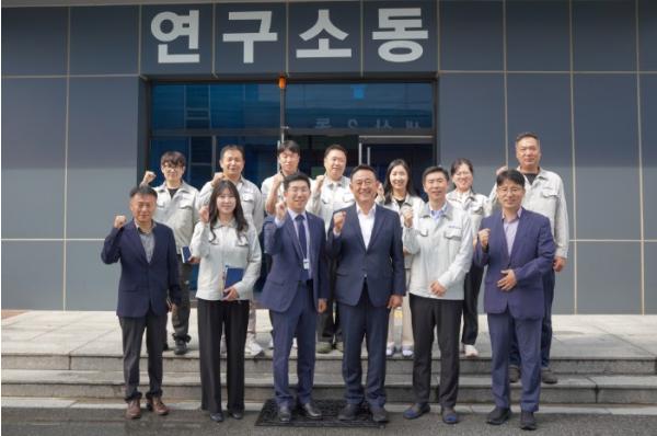 이충우 여주시장, ㈜비씨월드제약 기업체 현장 방문