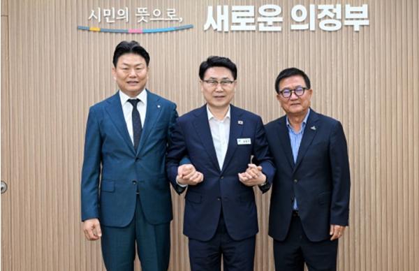 김원기 의정부시장, ㈜운트바이오와 바이오산업 발전 협력 논의