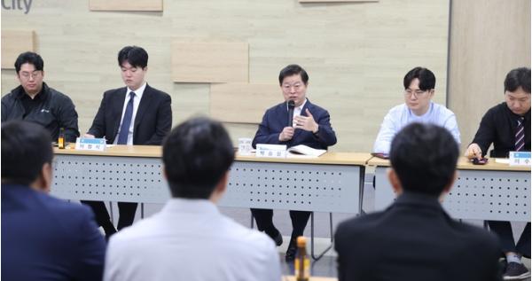 광명시, 젊은 기업인들과 기업 성장 지원 위해 머리 맞대