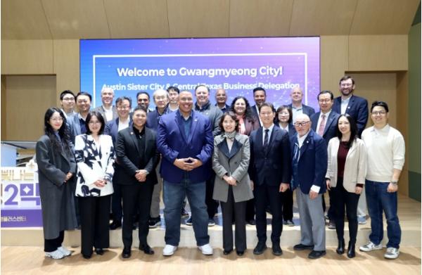 광명시, 오스틴시·중앙텍사스 경제교류 사절단과 경제협력 논의